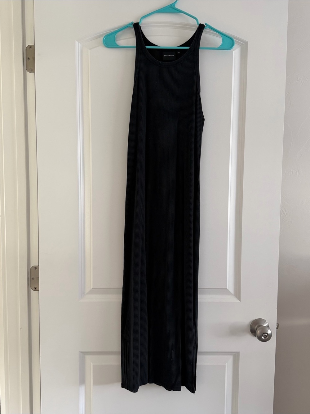 Richer Poorer ribbed midi dress